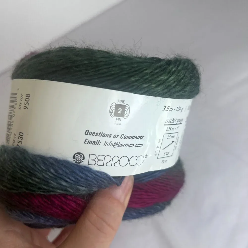 Nebula 100% Superwash Merino Wool Yarn 1 Skein Color 7530 Made in Italy - Picture 6 of 7